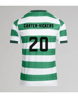 Celtic Cameron Carter-Vickers #20 Maglia Gara Casa Repliche 2025-26 Maniche Corte